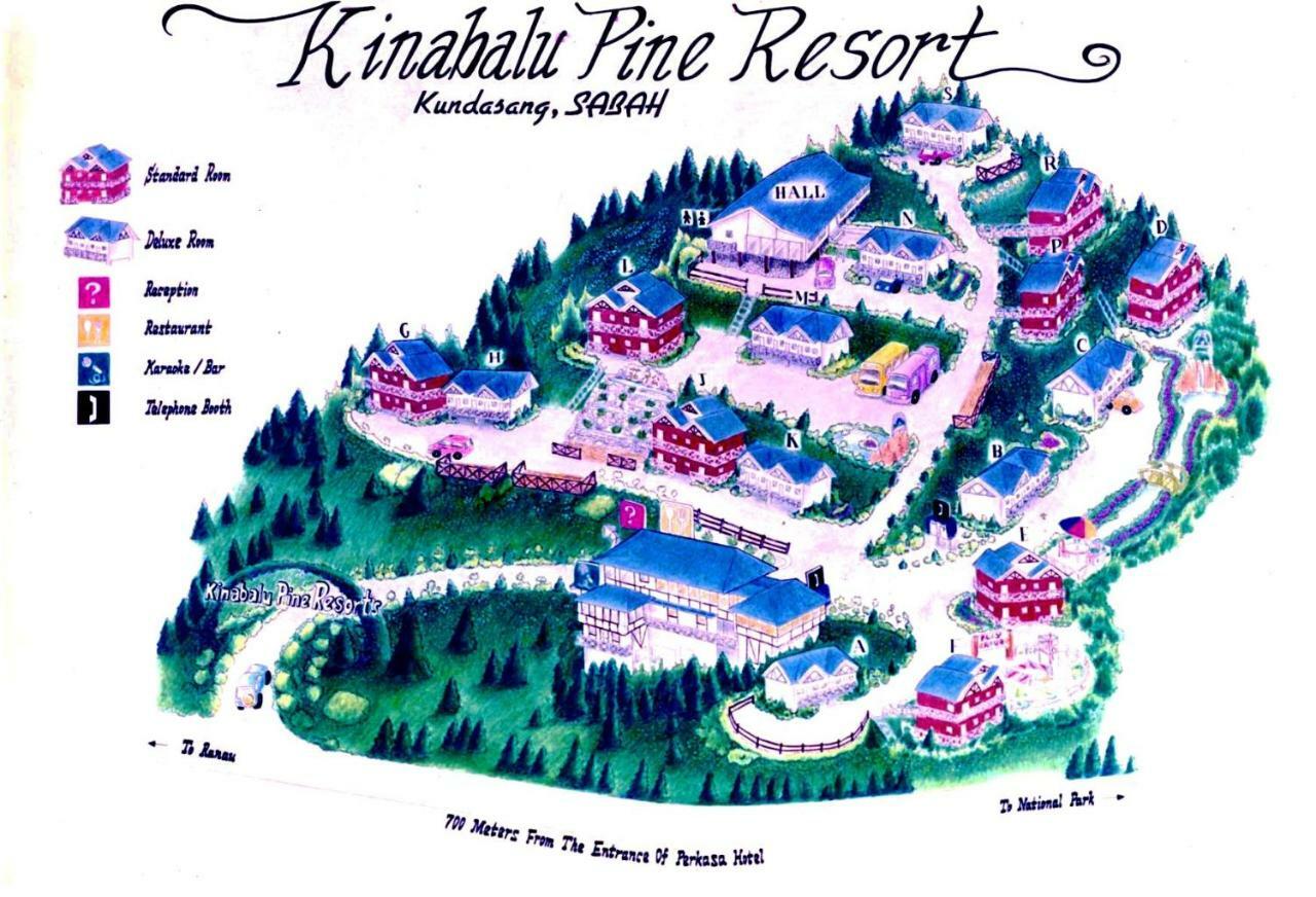 Kinabalu Pine Resort Kampong Kundassan Eksteriør billede